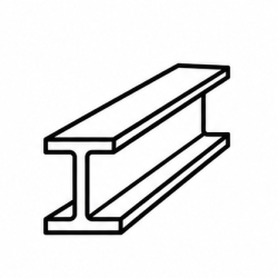 Tragende Stahlbauteile – I-Träger